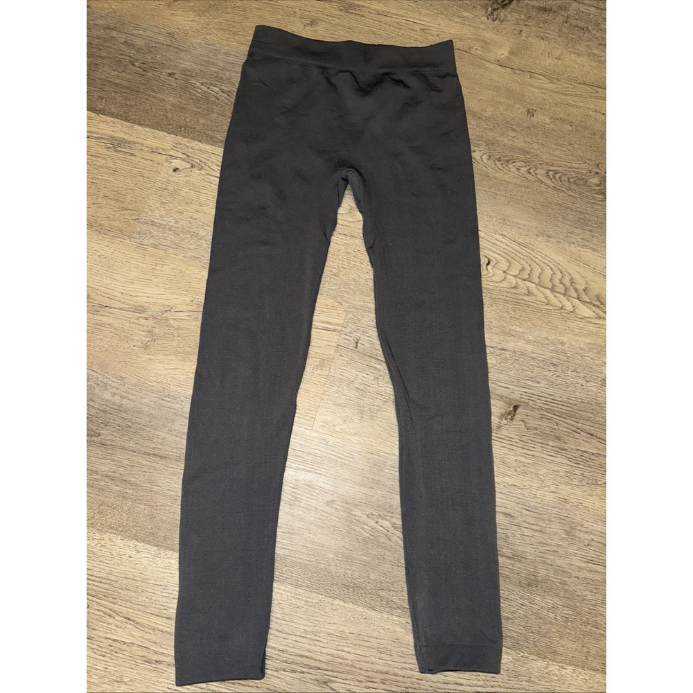 Versace 19-69 Abbigliamento Sportivo Sal Gray Stretch Leggings Activewear Size S